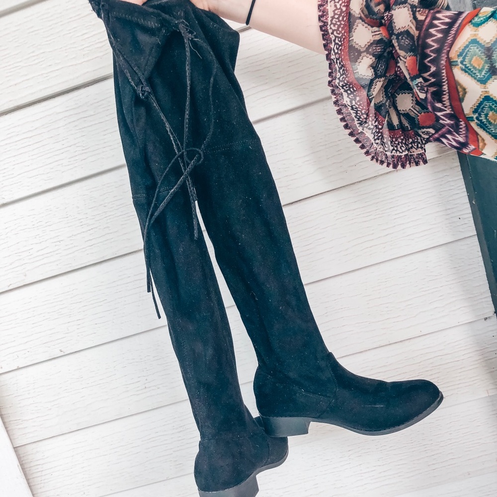Over The Knee/ Thigh High Black Boot
